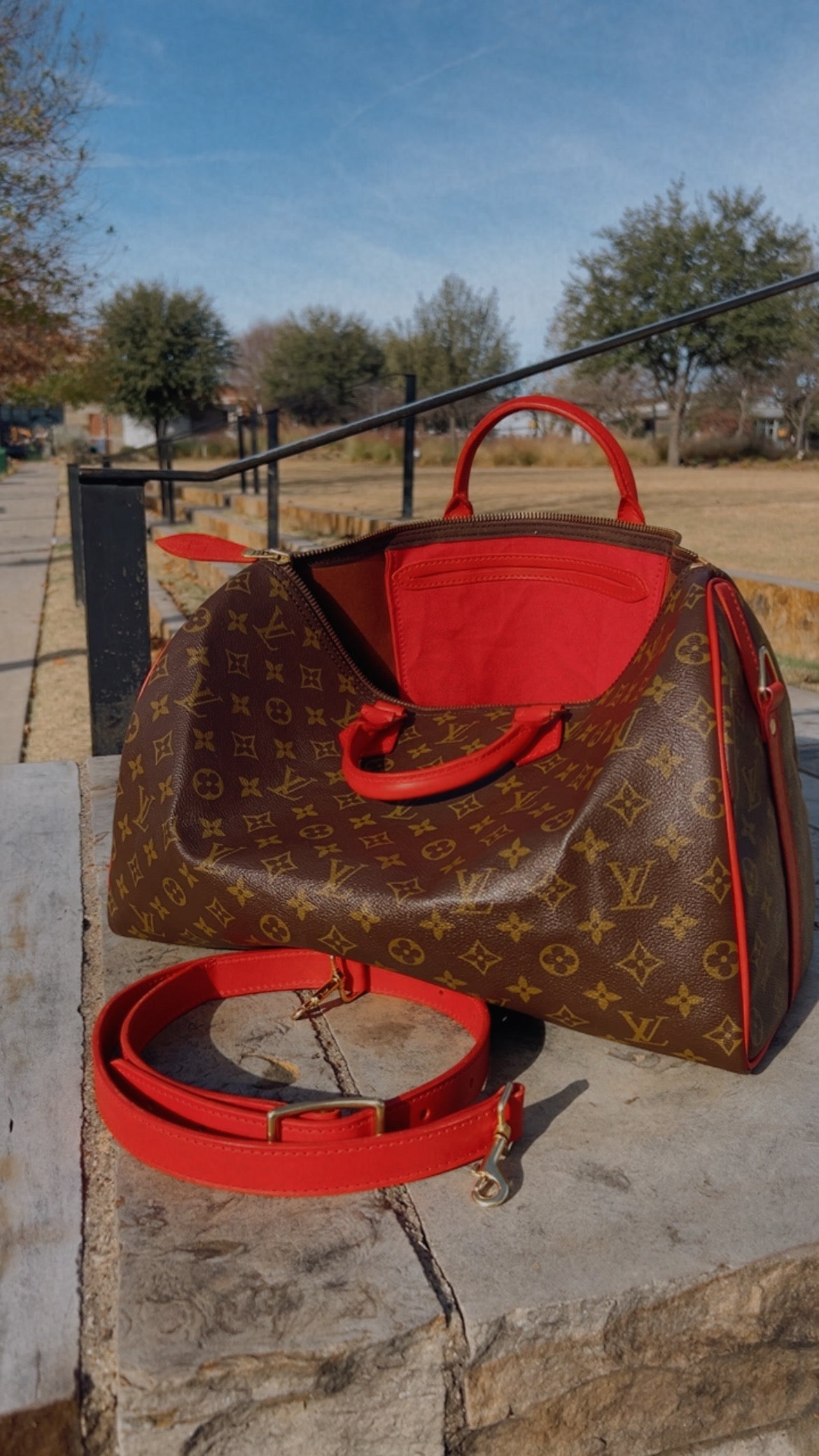 Full Leather Swap/Red Buttero